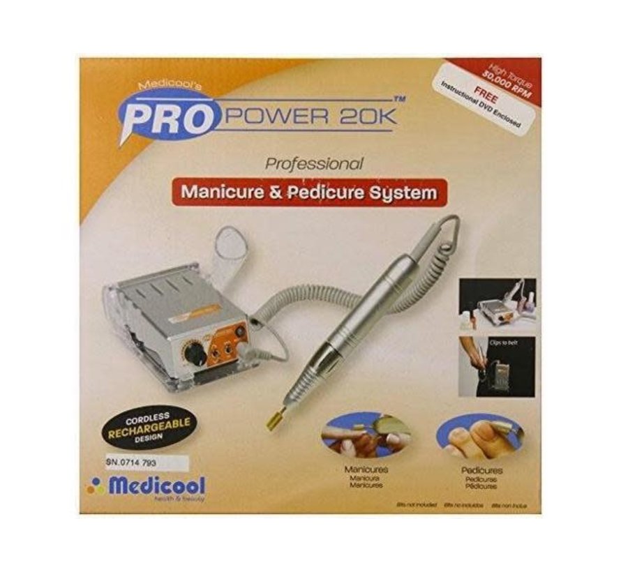Medicool Pro Power 520 E-File - Premier Nail Source - Foto 8